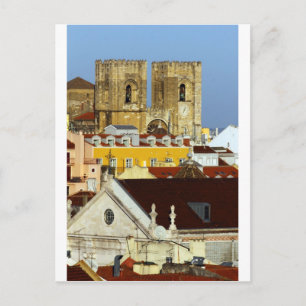 Kathedrale von Lissabon, Lissabon, Portugal Postkarte