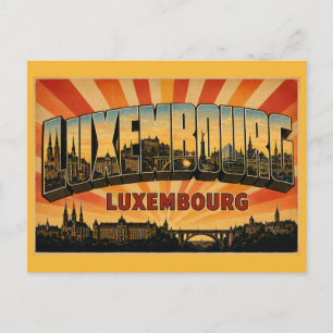 Kathedrale von Luxemburg Postkarte
