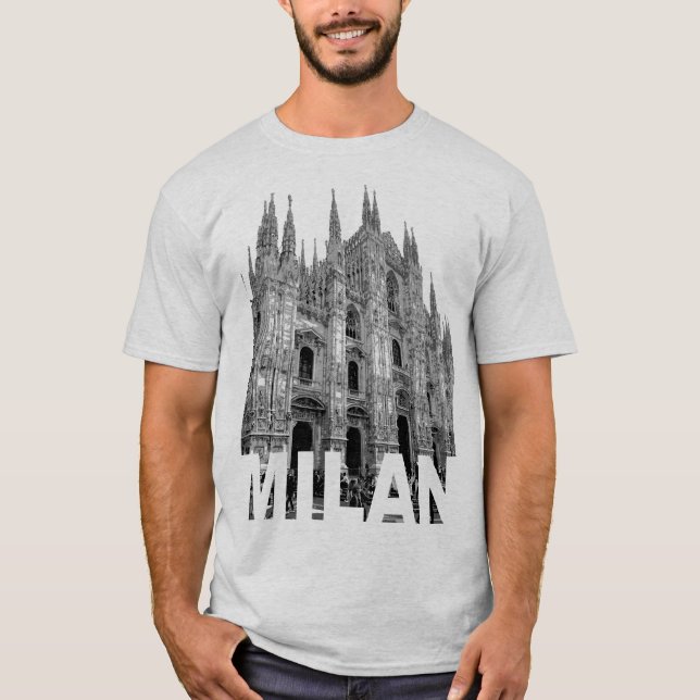 Kathedrale von Mailand, Lombardei T-Shirt (Vorderseite)