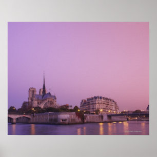 Kathedrale von Notre-Dame Poster