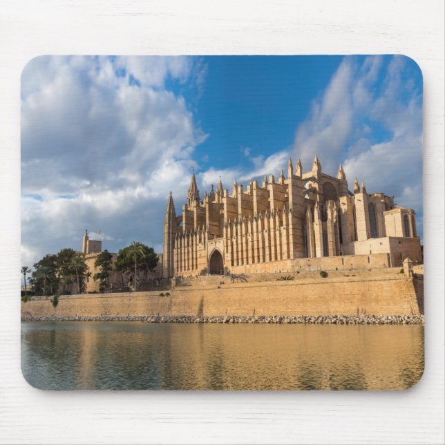 Kathedrale von Palma de Mallorca zur Goldenen Stun Mousepad (Vorne)