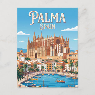 Kathedrale von Palma Spanien Postkarte