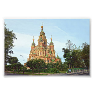 Kathedrale von Peter und Paul, Peterhof, Russland Fotodruck