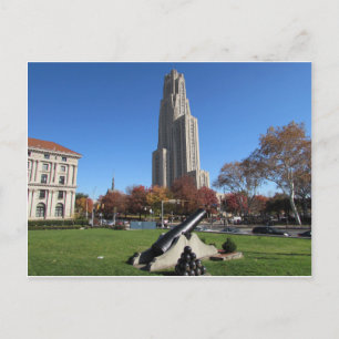 Kathedrale von Pittsburgh Postkarte