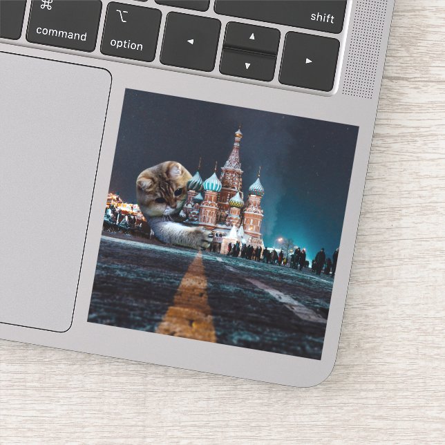 Kathedrale von Saint Basil und Hosico Aufkleber (Detail)