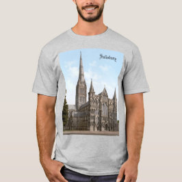 Kathedrale von Salisbury in England (c. 1900) T-Shirt