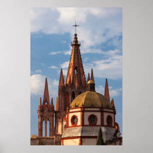 Kathedrale von San Miguel Arcángel Poster