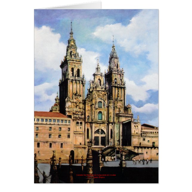 Kathedrale von Santiago Compostela Von ,(Zu (Vorne)