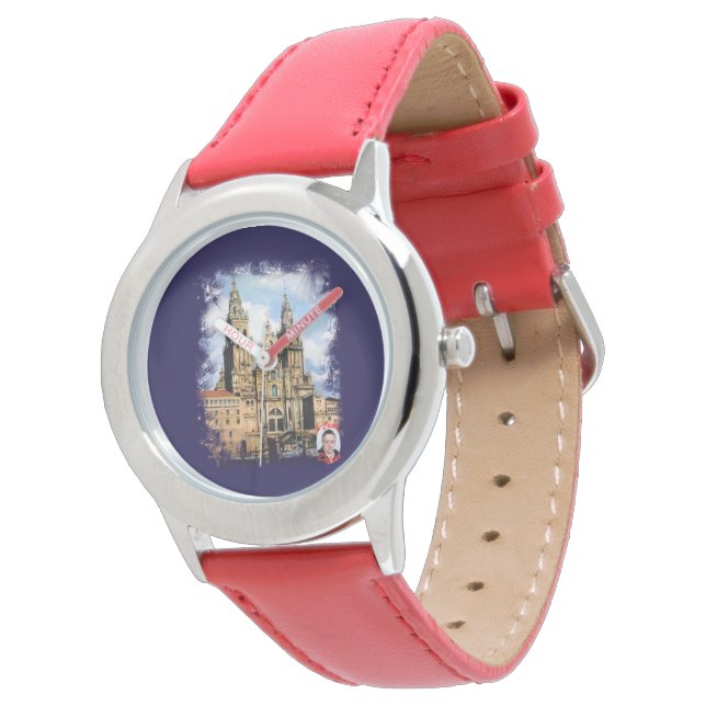 Kathedrale von Santiago Compostela Von ,(Zu Armbanduhr (Schrägansicht)