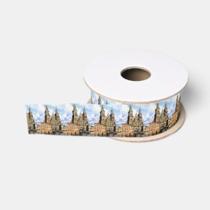 Kathedrale von Santiago Compostela Von ,(Zu Ripsband