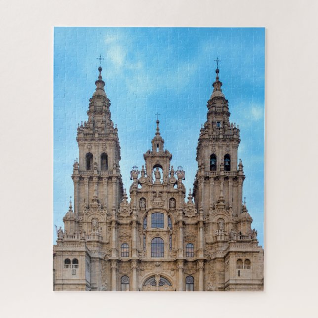 Kathedrale von Santiago de Compostela Puzzle (Vertikal)