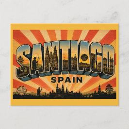 Kathedrale von Santiago de Compostela Spanien Postkarte