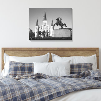 Kathedrale von St. Louis - Jackson Square Leinwanddruck