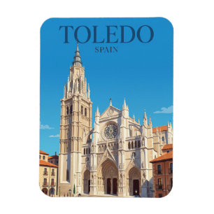 Kathedrale von Toledo Spanien Magnet
