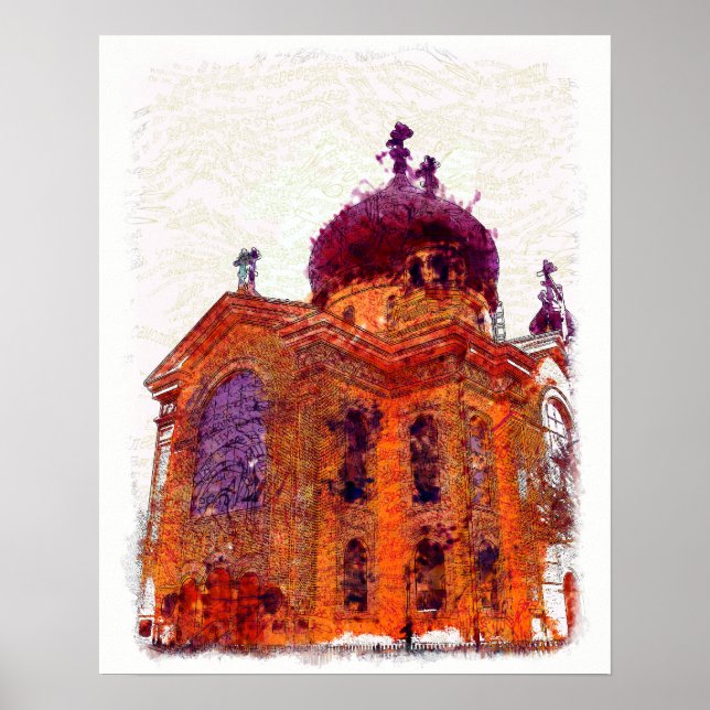 Kathedrale, Williamsburg, Brooklyn Print Poster (Vorne)