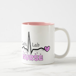 Kathedralen-Labrador-Krankenschwester-Geschenke Zweifarbige Tasse
