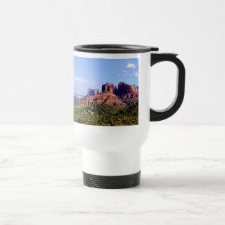 Kathedralen-Tal-Himmel Sedona Reise-Tasse Reisebecher