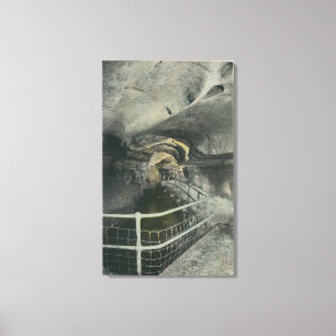 Kathedralen-Torbogen-Ansicht des Pools von Siloam Leinwanddruck