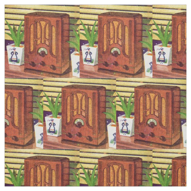 Kathedralenradiodruck 1937 stoff (Muster)