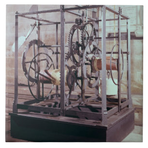 Kathedralenuhr hergestellt für den Turm in Fliese