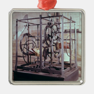 Kathedralenuhr hergestellt für den Turm in Ornament Aus Metall