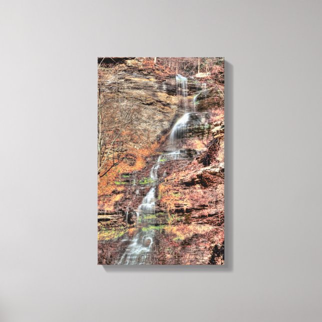 Kathedralfälle, West Virginia Leinwanddruck (Vorderseite)