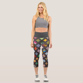 Kathedralfenster Capri Leggings