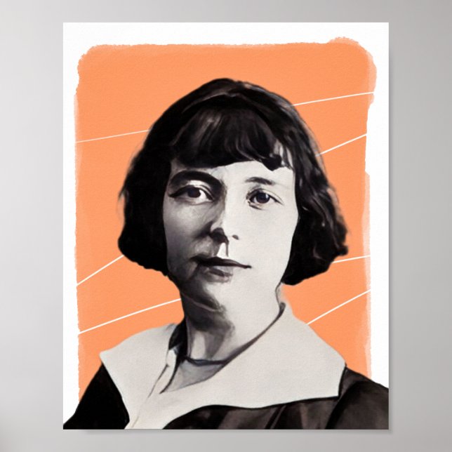 Katherine Mansfield, neuseeländischer Schriftstell Poster (Vorne)