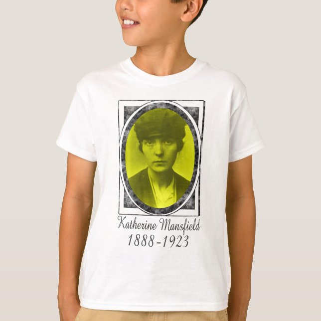 Katherine Mansfield T-Shirt (Vorderseite)
