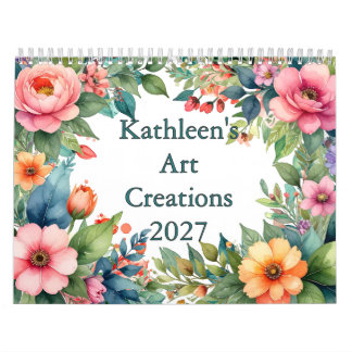 Kathleen's Art Creation Whimsical Art Calendar Kalender