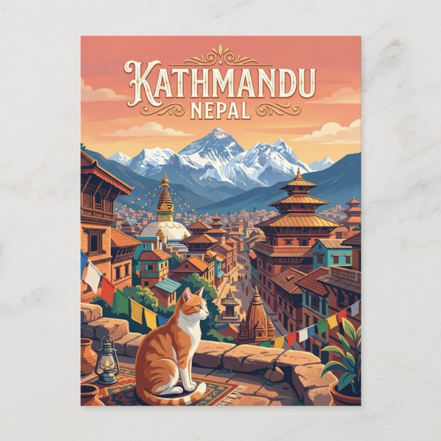 Kathmandu, Nepal Nepal Postkarte (Vorderseite)