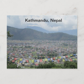Kathmandu, Nepal Postkarte