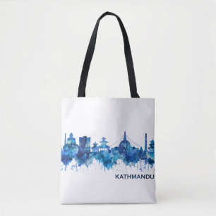 Kathmandu Nepal Skyline Blue