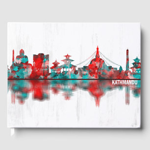 Kathmandu Nepal Skyline Gästebuch