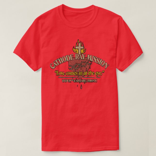 Kathodenstrahlmission T-Shirt (Design vorne)