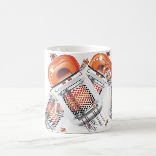 Kathodenstrahlröhren Kaffeetasse (Mittel)