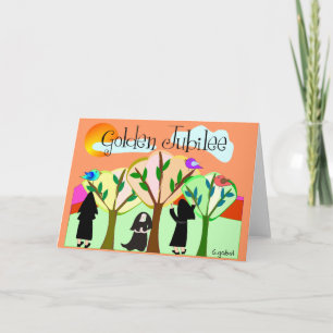 Katholic Nun Golden Jubilee Geschenke Karte