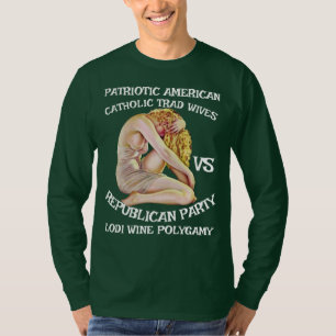 KATHOLIKEN STRÄFLINGE DHS CBP REPUBLIKANISCHE PART T-Shirt