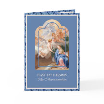 Katholische Ankündigung Jungfrau Mary mit Angel