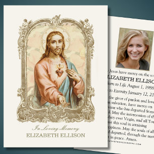 Katholische Beerdigung Gedenkstätte Jesus Gebet Ka