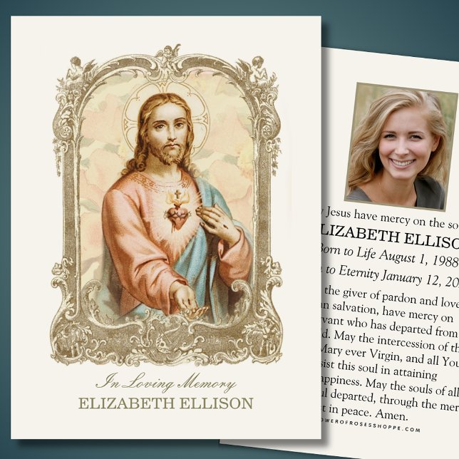 Katholische Beerdigung Gedenkstätte Jesus Gebet Ka (Von Creator hochgeladen)