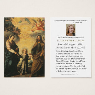 Katholische Beerdigungsgebet Jesus Mary Joseph