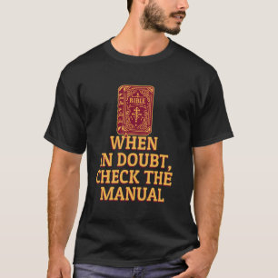 Katholische Bibellebensstunden Karo Handbuch Spiri T-Shirt