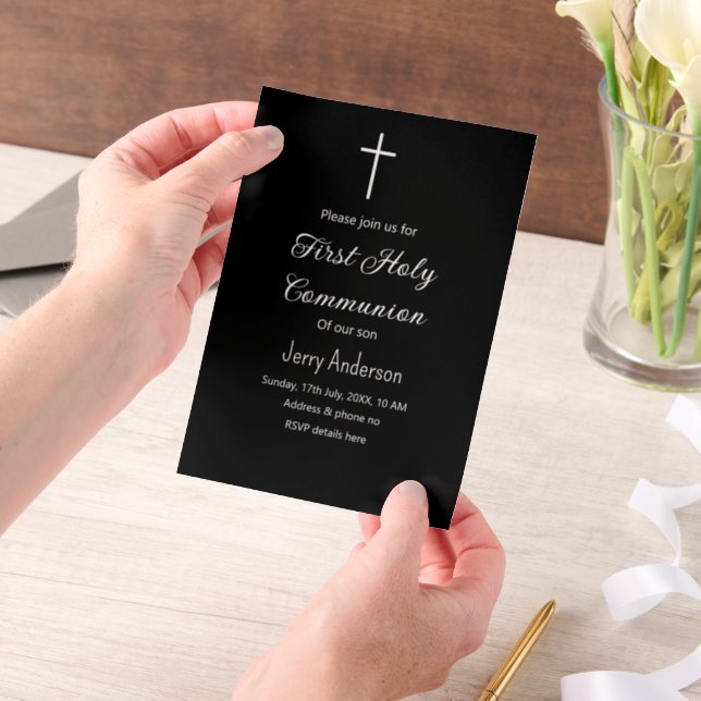 Katholische erste heilige Kommunion einfache minim (Handgehalten)