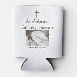Katholische erste heilige Kommunion einfache QR mi Dosenkühler