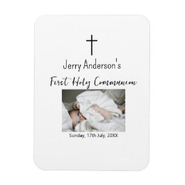 Katholische erste heilige Kommunion einfache QR mi Magnet