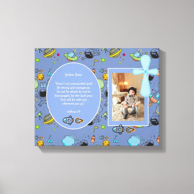 Katholische Foto Geschenkboys - Kommunion, Bestäti Leinwanddruck (Vorderseite)