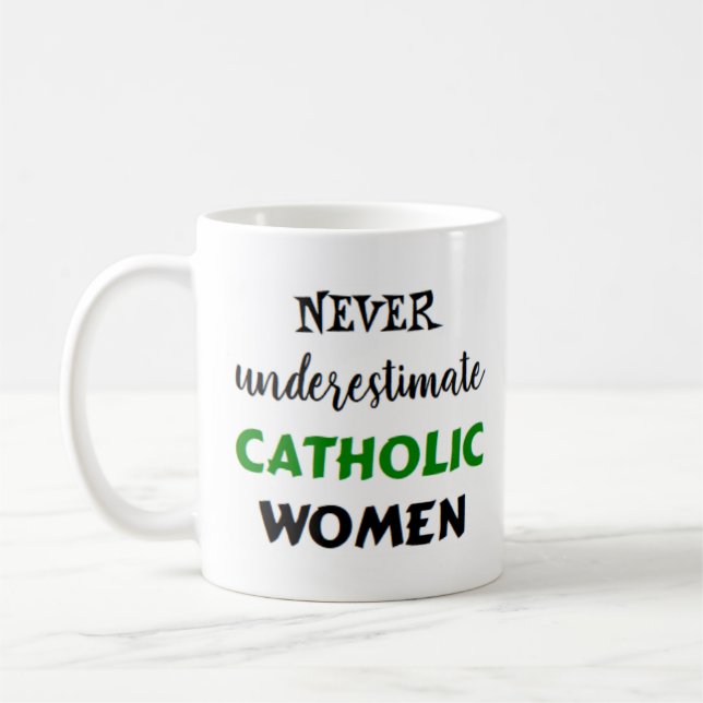 katholische Frauen Kaffeetasse (Links)