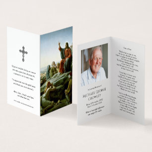 Katholische Gebetskarte Jesus der Lehrer