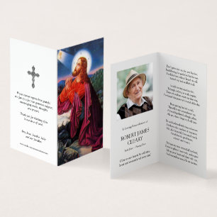 Katholische Gebetskarte Jesus Prachen